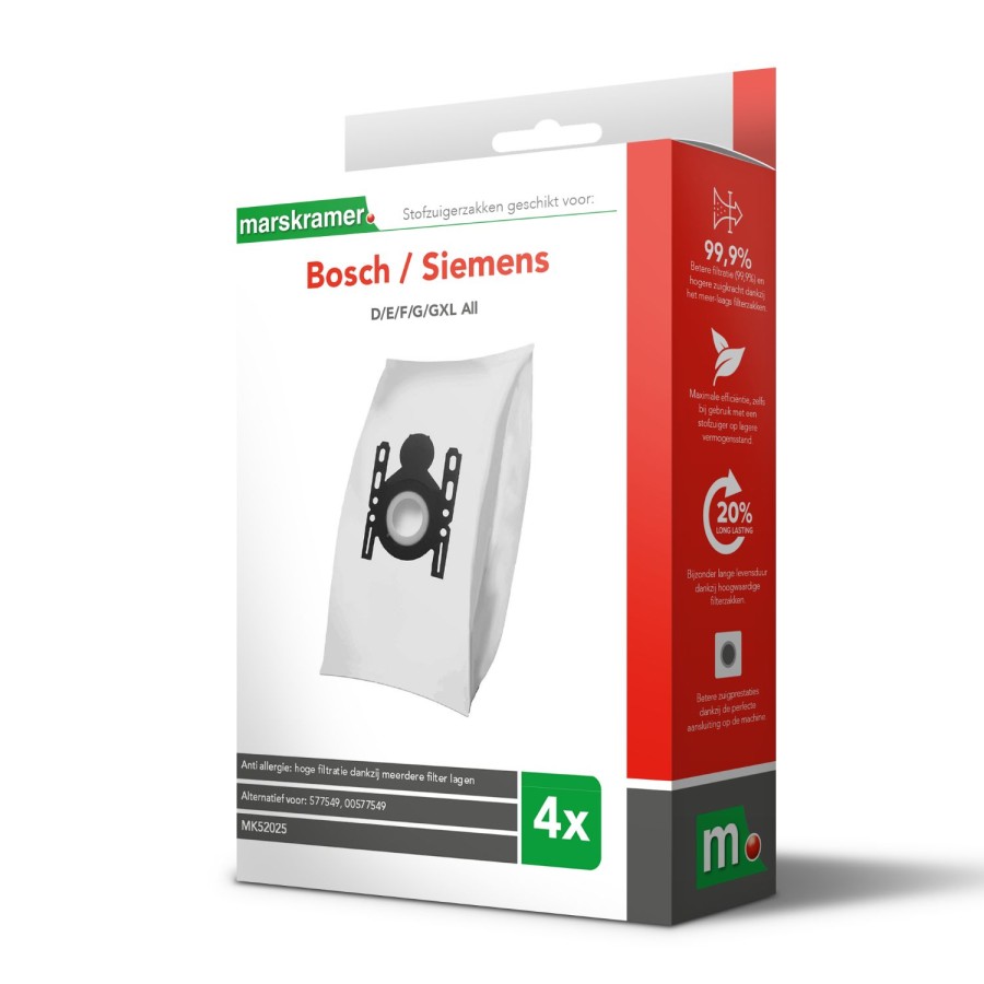 Stofzuigerzakken Bosch Siemens G All 3D Stofzuigerzakken Bosch Siemens G All 3D