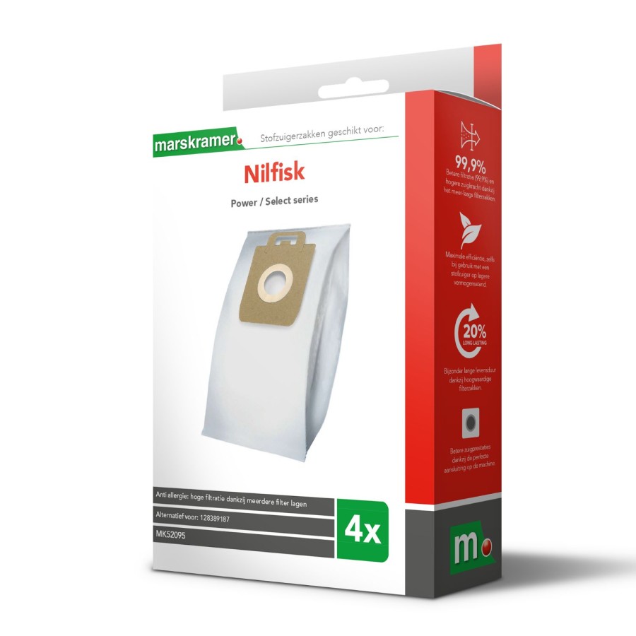 Stofzuigerzakken Nilfisk Power Select Series Stofzuigerzakken Nilfisk Power Select Series