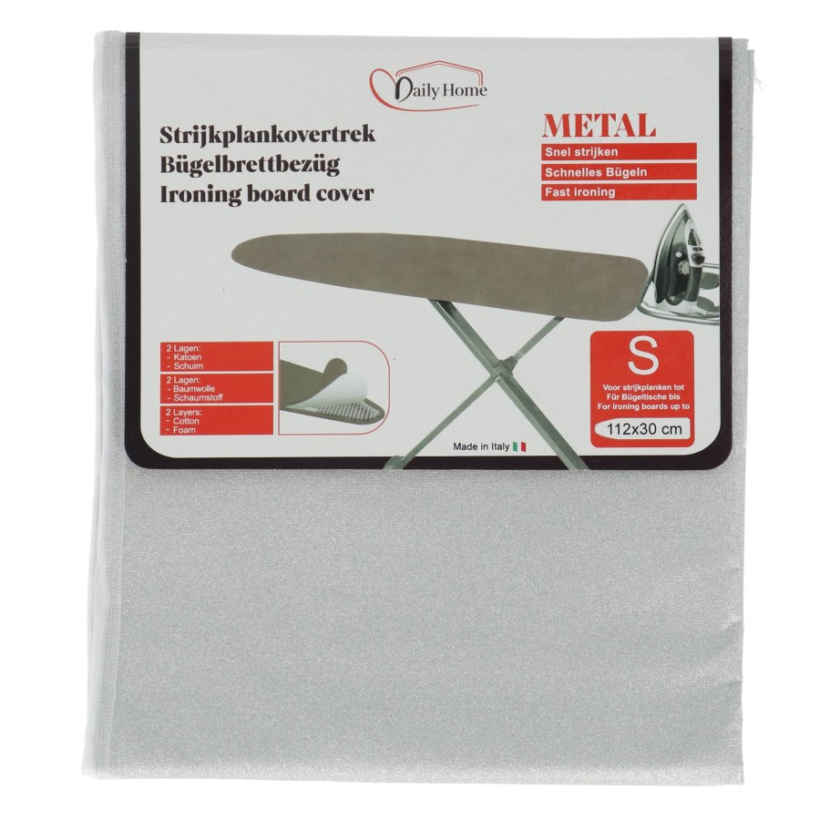 Daily Home Strijkhoes Metal 120x38 Cm