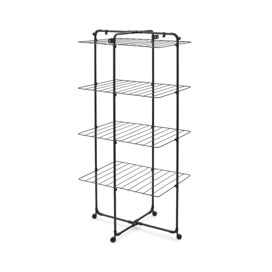 Brabantia Hangon Droogtoren 30 Meter Matt Zwart