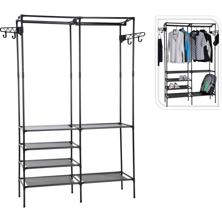 Kledingrek 108x36x170cm