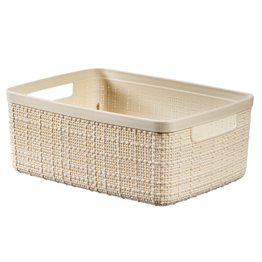 Curver Mand Jute Look 5l Off White