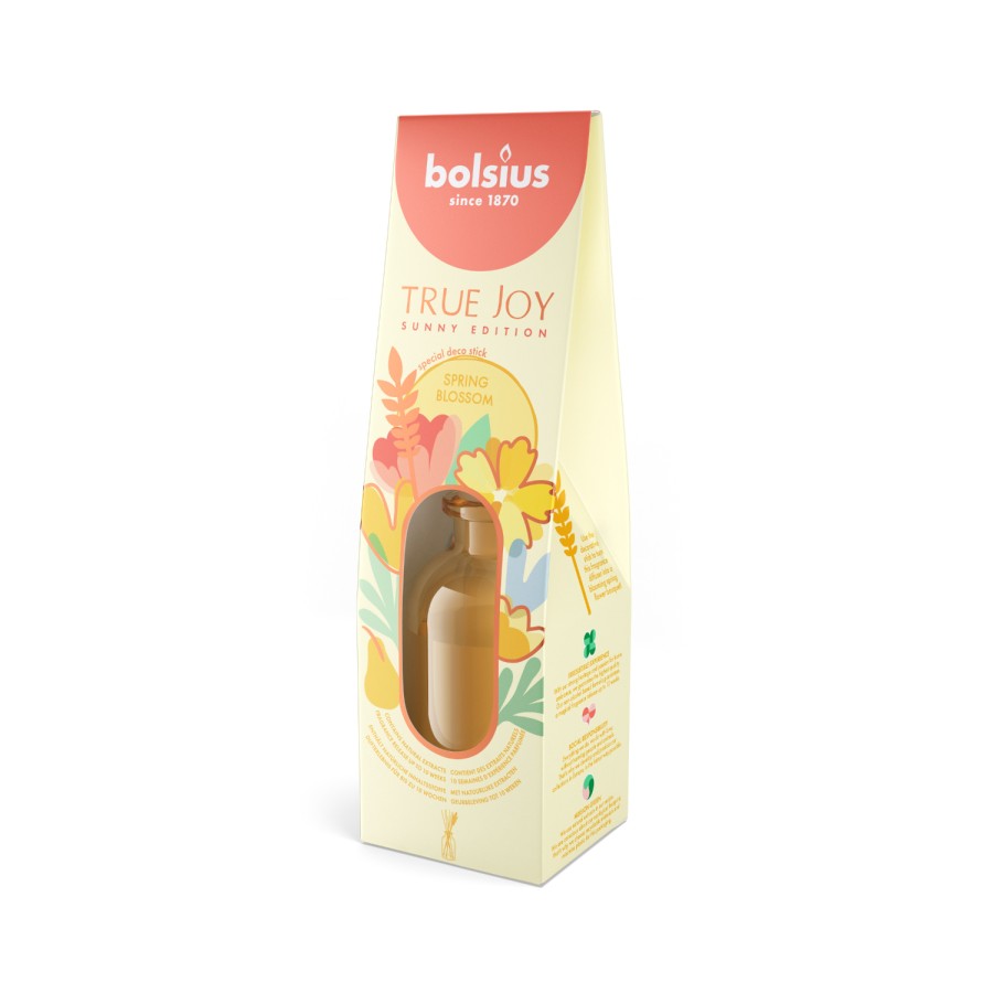 Bolsius Geurstokjes True Joy Spring Blossom 80ml Bolsius Geurstokjes True Joy Spring Blossom 80ml