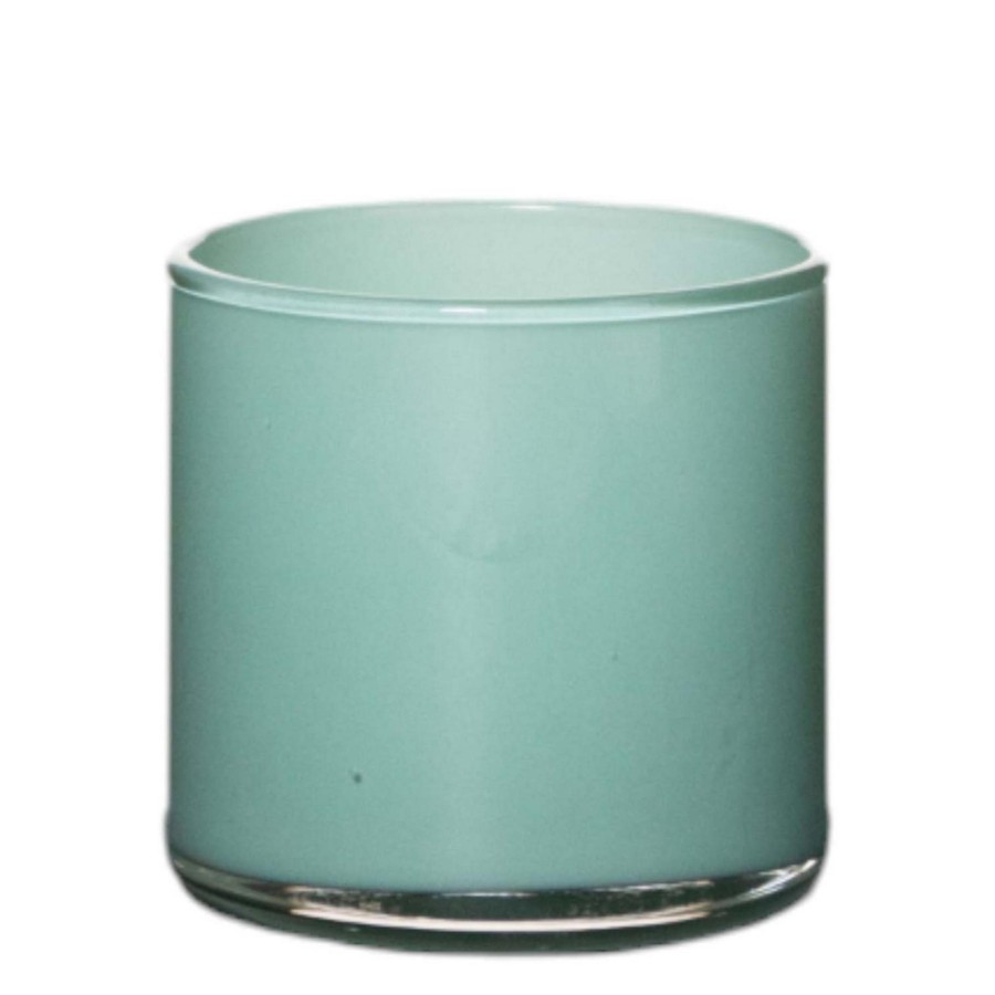 Vaas Cilinder Astra Solid Aqua Groen H10 D10