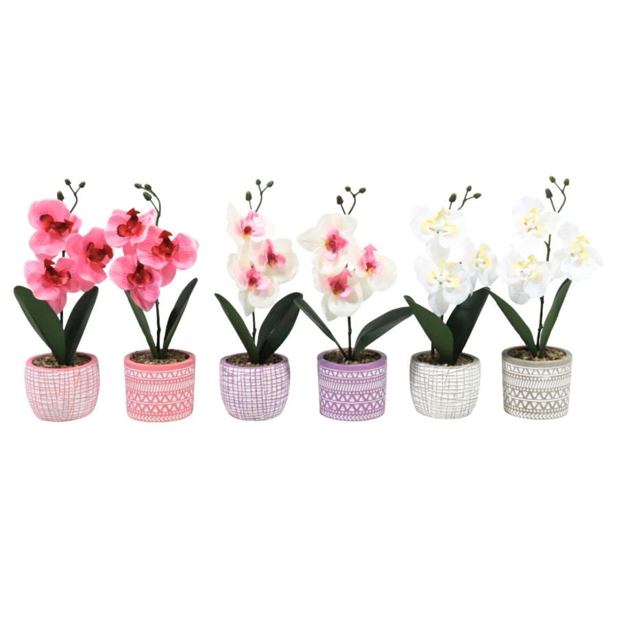 Kunst Orchidee In Pot 28 Cm