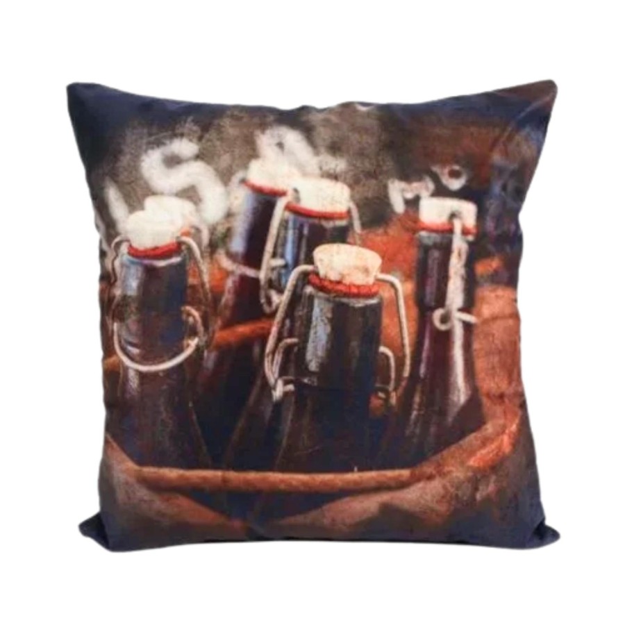 Kussen Bottles Velvet 40 X 40 Cm