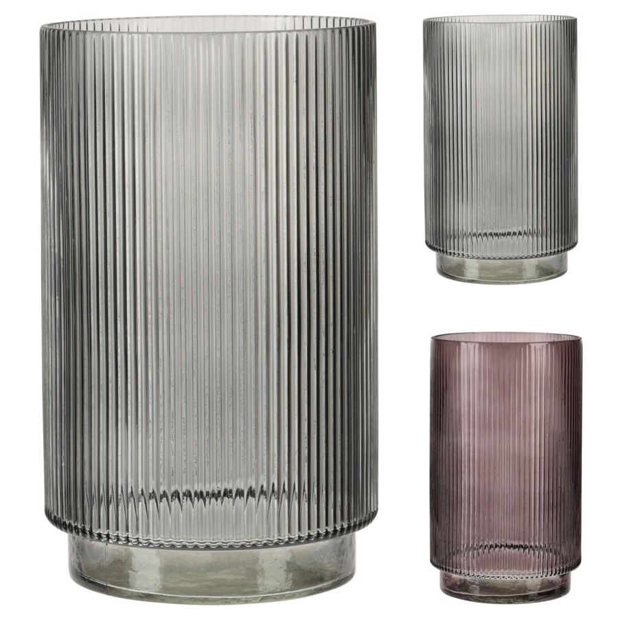 Vaas glas 15x25cm Vaas glas 15x25cm