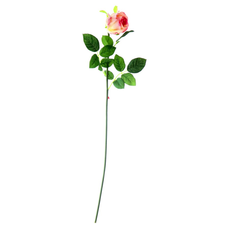 Kunsttak Rozen Lichtroze 56cm
