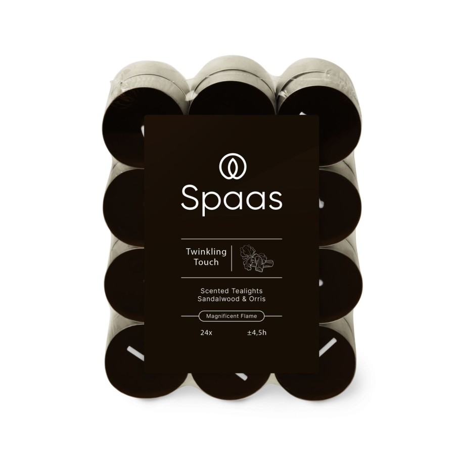 Spaas Geurtheelichten Blokverpakking X24 4,5u - Twinkling Touch