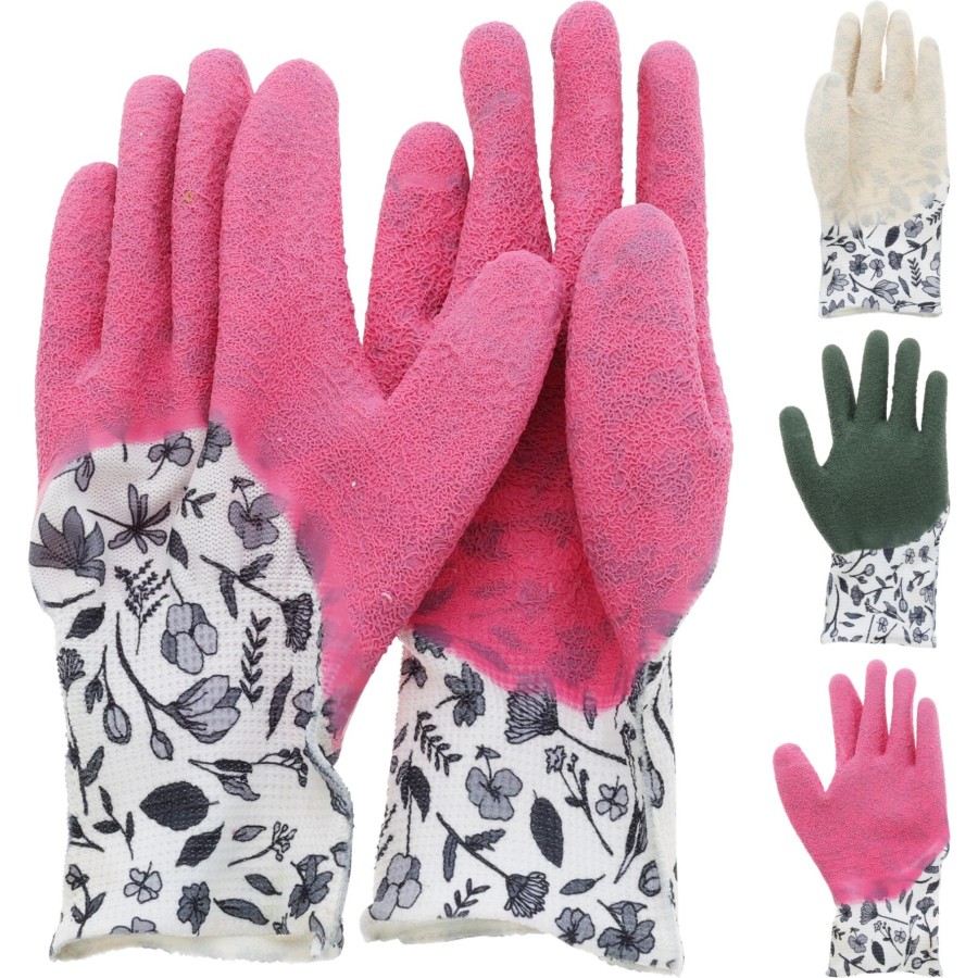 Tuinhandschoen paar Print Kleur
