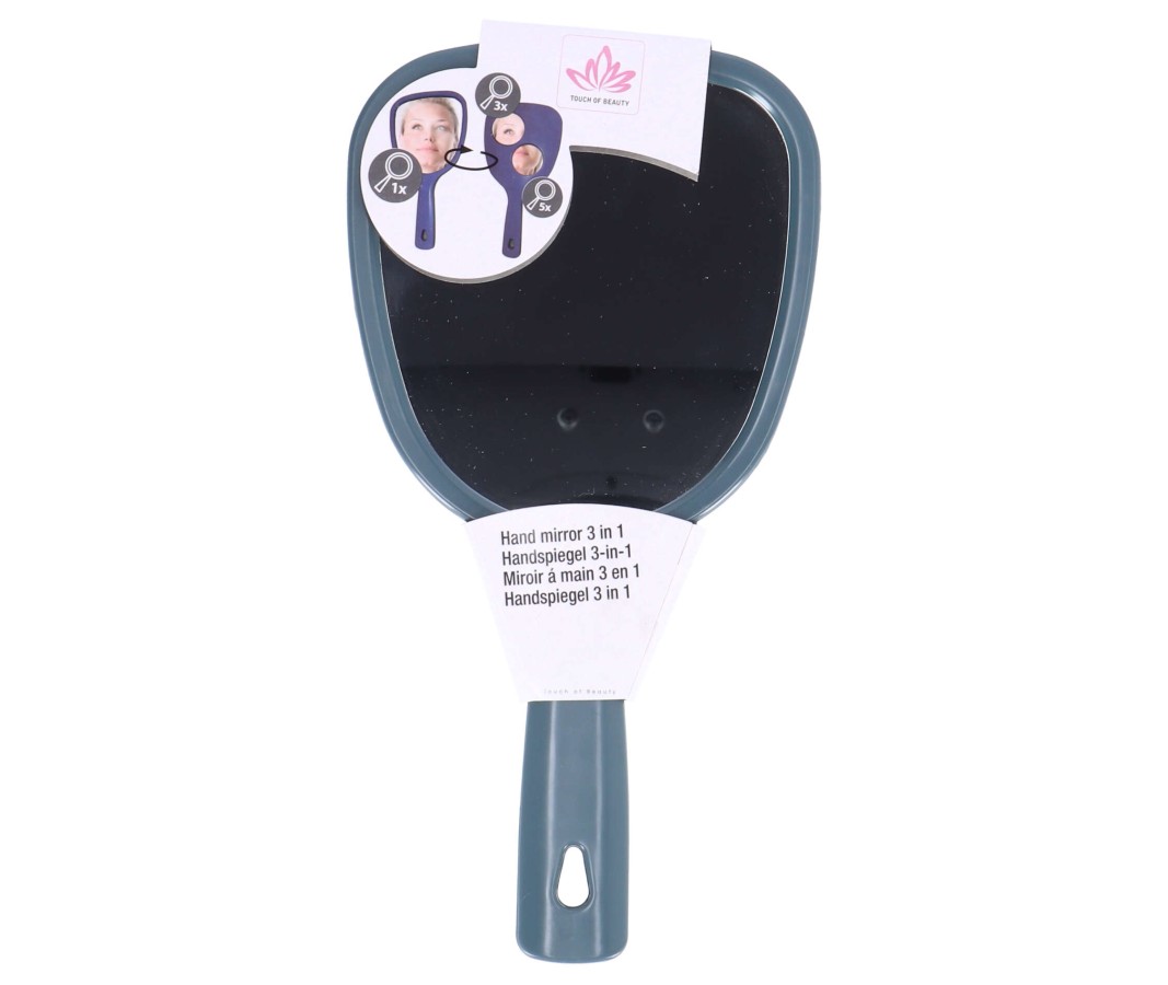 Spiegel met LED licht Beauty Make-Up Cosmetica Spiegel Met LED Verlichting - Draagbare Staande Visagie Lamp Opmaak Spiegel Tafelspiegel Scheerspiegel Met Licht - Kleur Wit