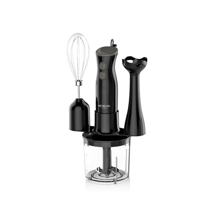 Staafmixer set 5 delig zwart 250W Lentz