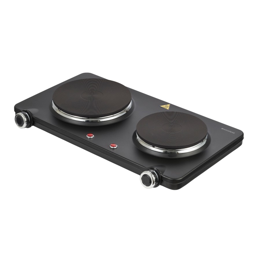 Inventum Elektrische Kookplaat 2 Pits 15 En 18cm