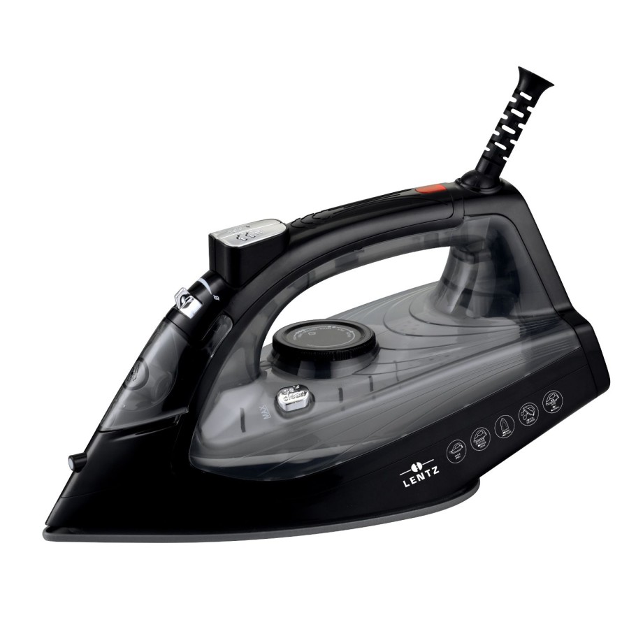 Lentz Strijkijzer zwart 2200w hatex