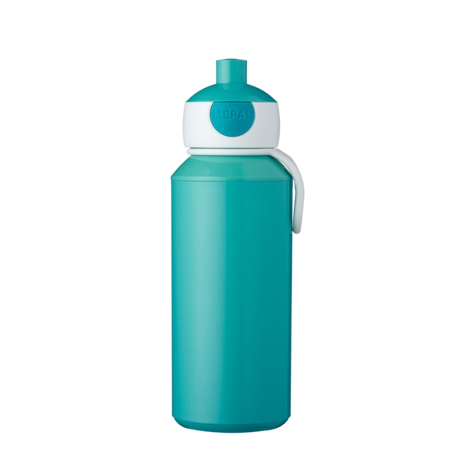 Mepal drinkfles pop-up turquoise 400ml Mepal drinkfles pop-up turquoise 400ml