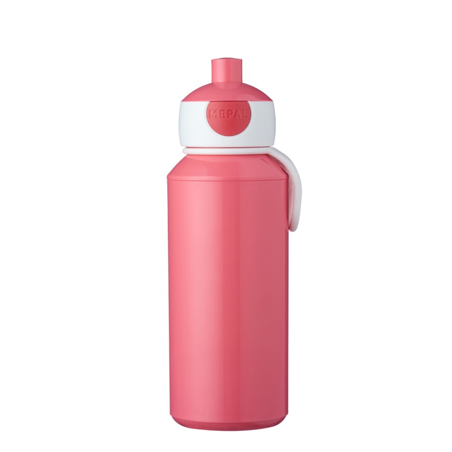 Mepal drinkfles pop-up roze 400ml Mepal drinkfles pop-up roze 400ml