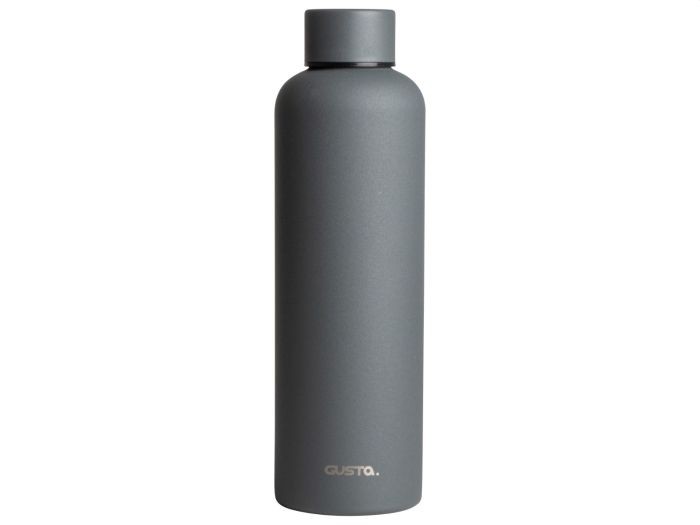 Gusta - Isoleerfles 500ml antraciet