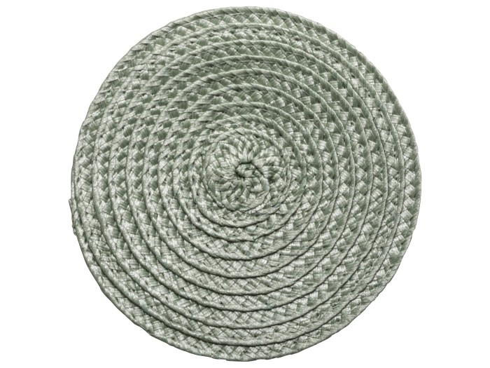 Gusta onderzetters 10cm lichtgroen