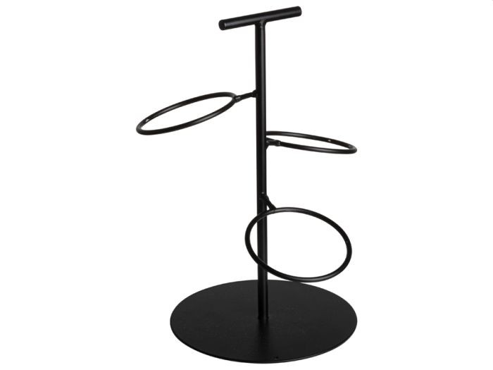 Mokkenrek metaal ø16x25,7cm