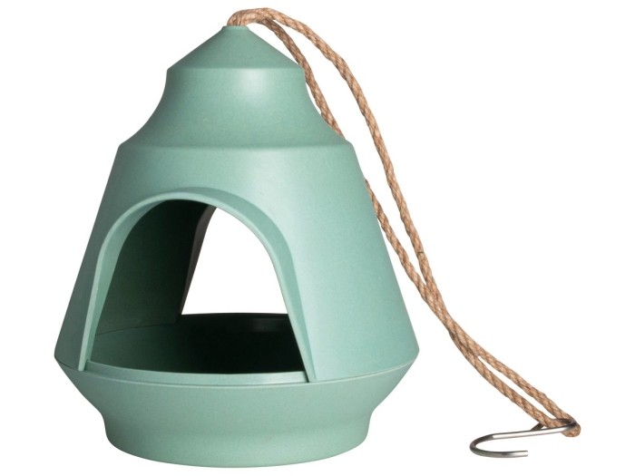 Gusta vogelvoederhuisje 18x19.5 lichtgroen