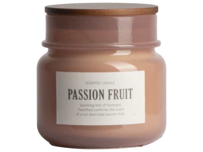 Gusta geurkaars houten deksel passionfruit Gusta geurkaars houten deksel passionfruit