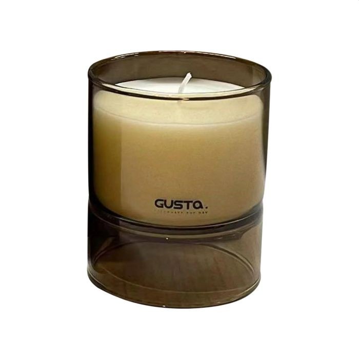 Gusta Geurkaars Glasvoet 7x8.5cm Gusta Geurkaars Glasvoet 7x8.5cm