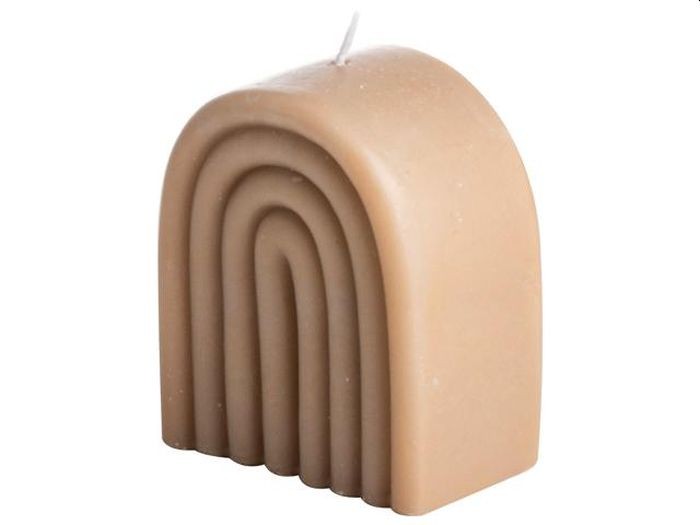 Gusta Regenboogkaars 4x6,8x8Cm Taupe Gusta Regenboogkaars 4x6,8x8Cm Taupe