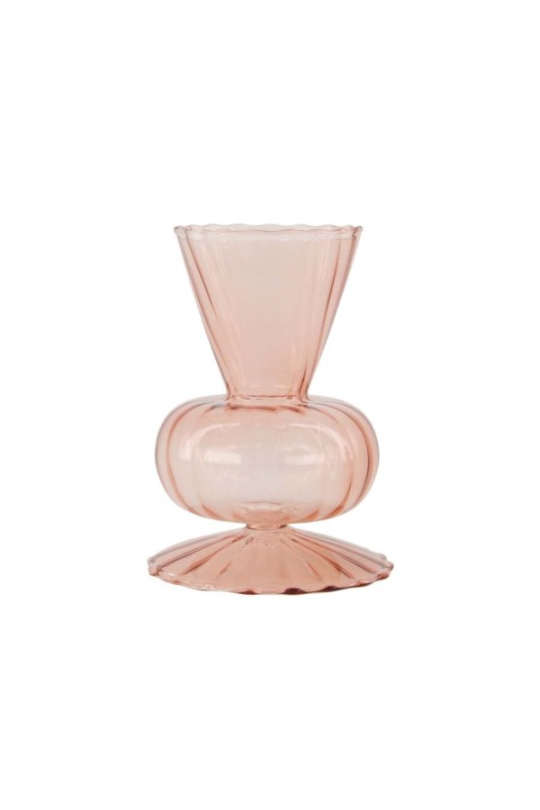 Zusss Vaasje Glas M Roze