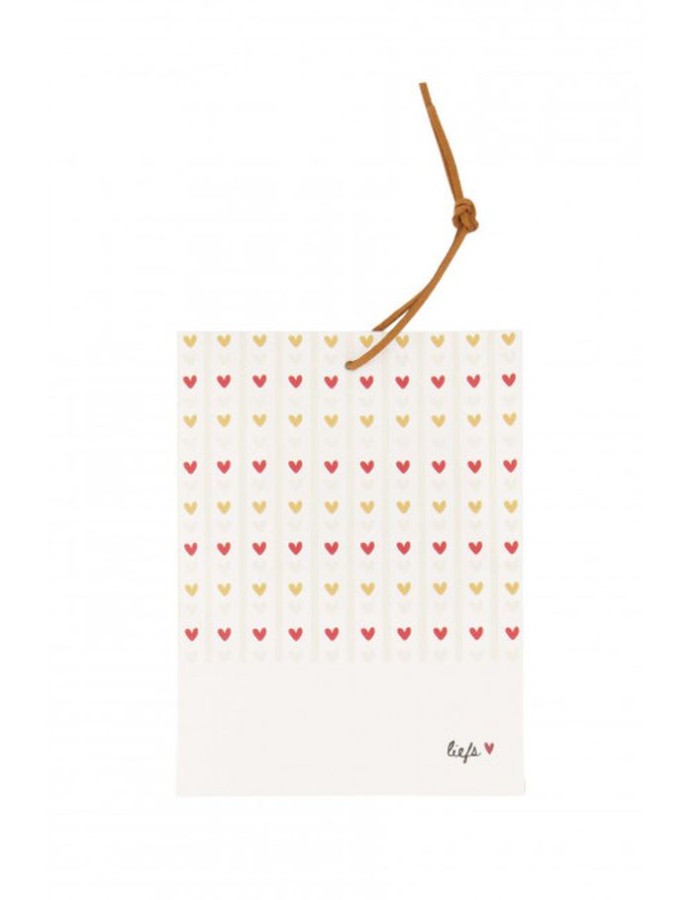 Zusss Set Van Geurzakjes Hartjes Lief Wit