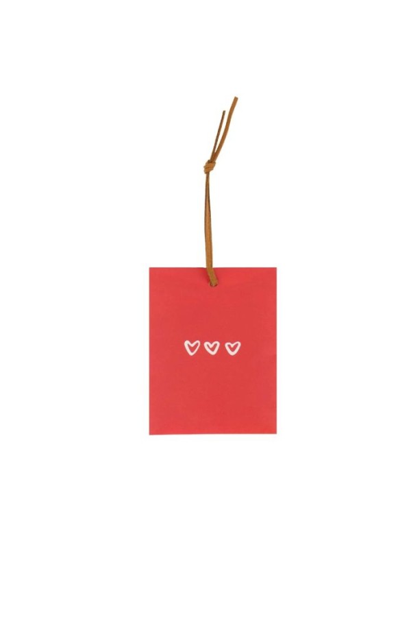 Zusss Mini Geurzakje Hartjes Rood