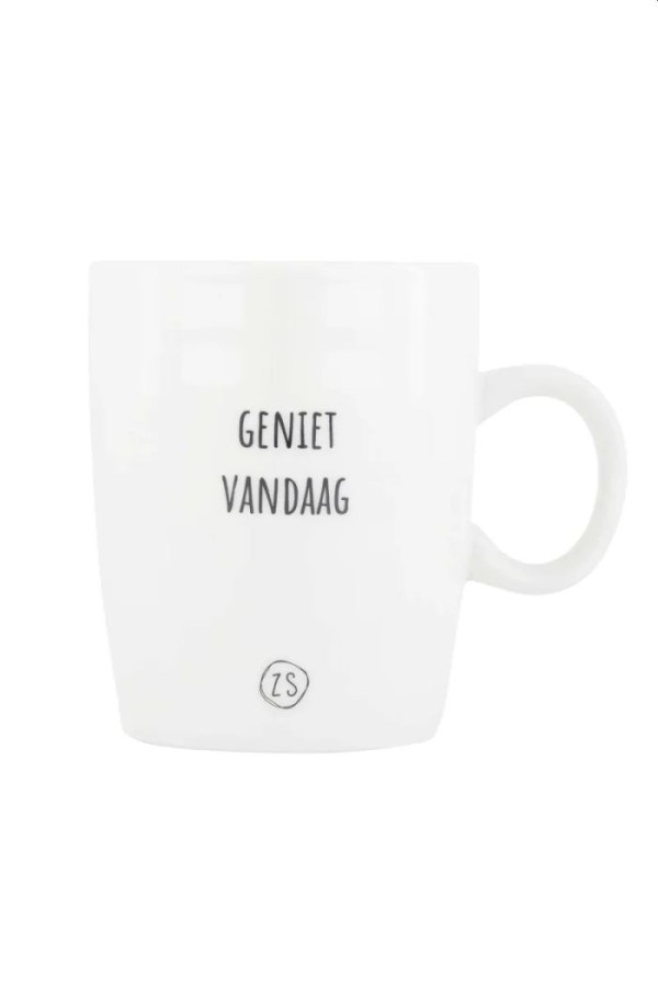 Zusss Theemok Geniet Vandaag Wit