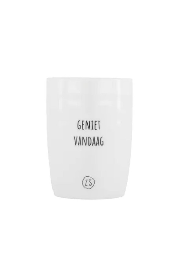 Zusss Koffiemok Geniet Vandaag Wit