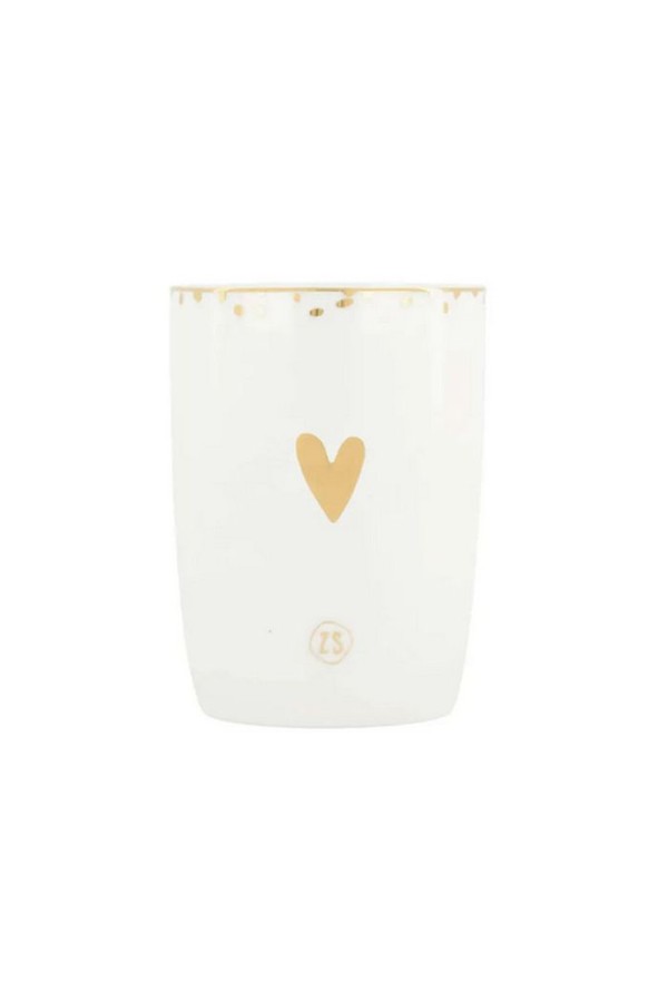 Zusss Limited Koffiemok Goud Hartje En Confetti