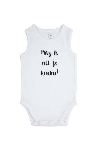 Zusss Rompertje mag ik met je kroelen maat 74/80 Zusss Rompertje mag ik met je kroelen maat 74/80
