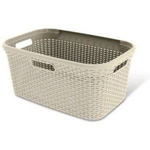 Curver Wasmand Gevlochten 45 Liter Creme