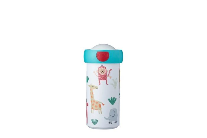 Mepal schoolbeker dieren vrienden 300ml Mepal schoolbeker dieren vrienden 300ml