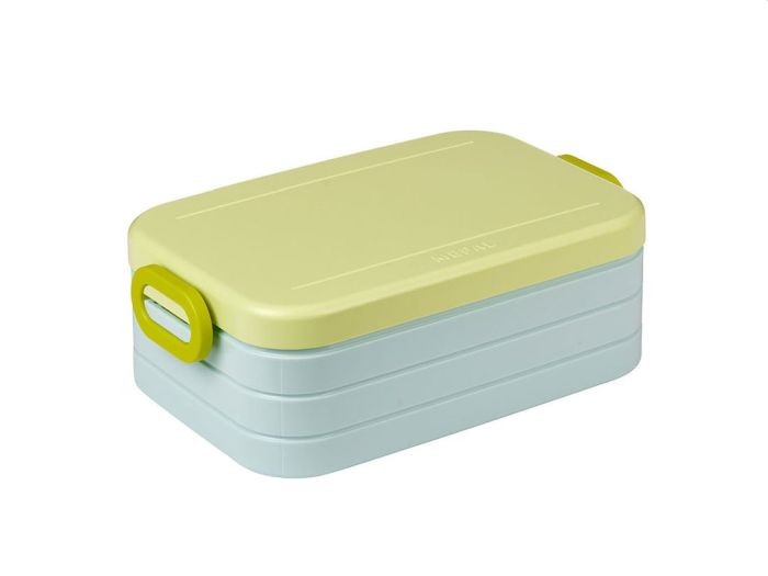 Mepal limited edition bento lunchbox tab midi - lemon vibe Mepal limited edition bento lunchbox tab midi - lemon vibe