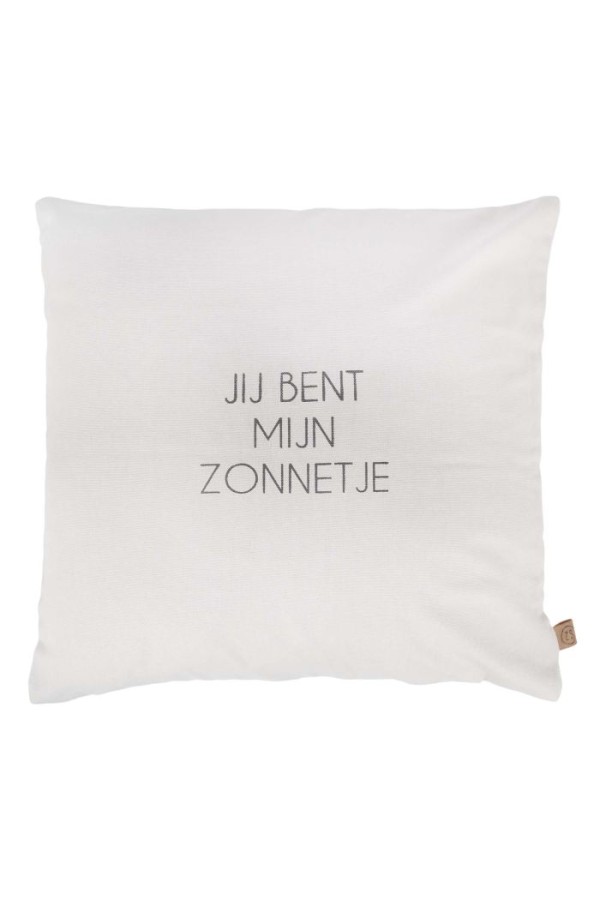Zusss buitenkussen zonnetje 45x45cm zand Zusss buitenkussen zonnetje 45x45cm zand