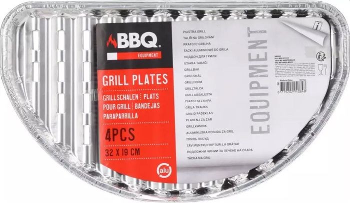 Grillschalen Set 4 Stuks Grillschalen Set 4 Stuks