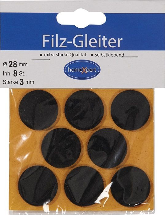 Vilt Meubels 28mm 8-pack