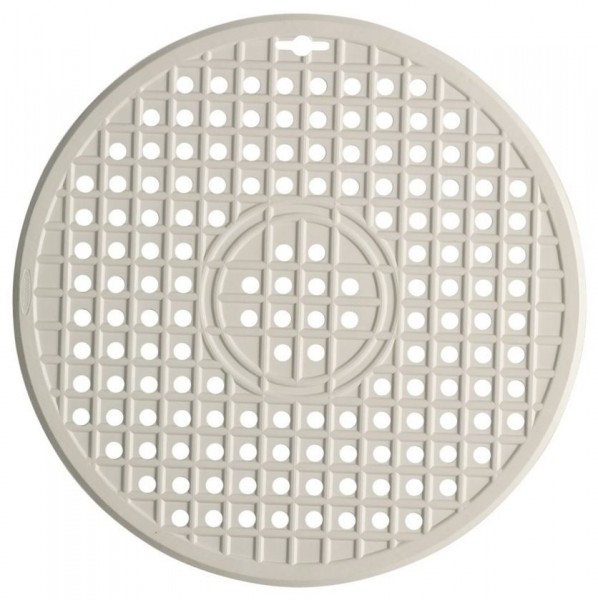 Curver Gootsteenmat Rond Wit 33 Cm