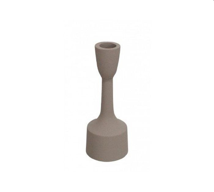 Kandelaar Ditte Taupe 15Cm Kandelaar Ditte Taupe 15Cm