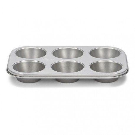 Patisse Muffinvorm Silvertop 6 vaks