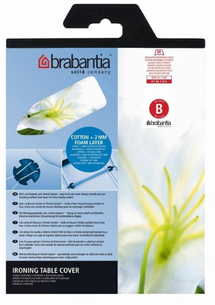 Brabantia overtrek 124x38cm 2mm Colourful