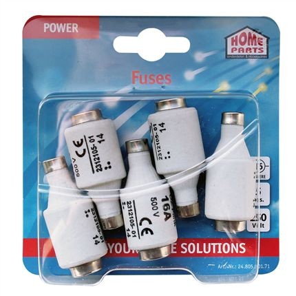 Zekeringen 16A 5 stuks