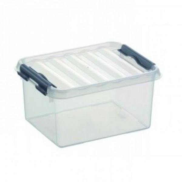Sunware opbergbox met deksel Q-line 2 liter small Sunware opbergbox met deksel Q-line 2 liter small