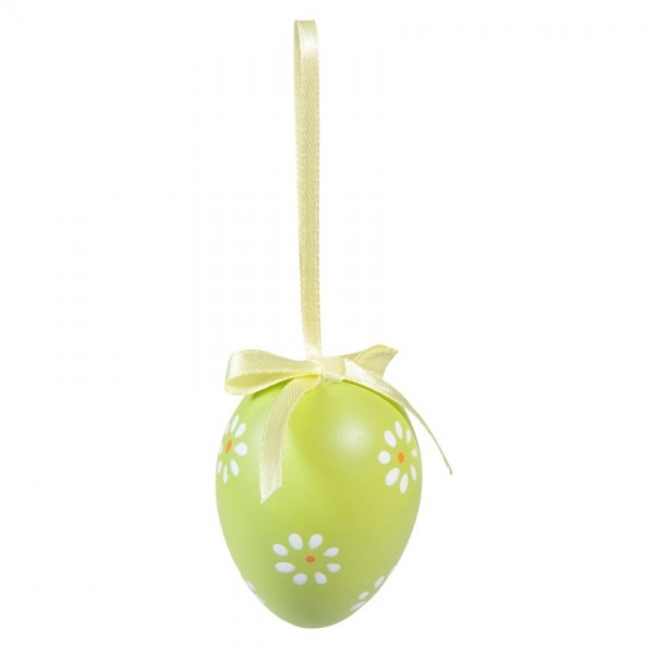 Ornament Ei Groen en Geel Ornament Ei Groen en Geel