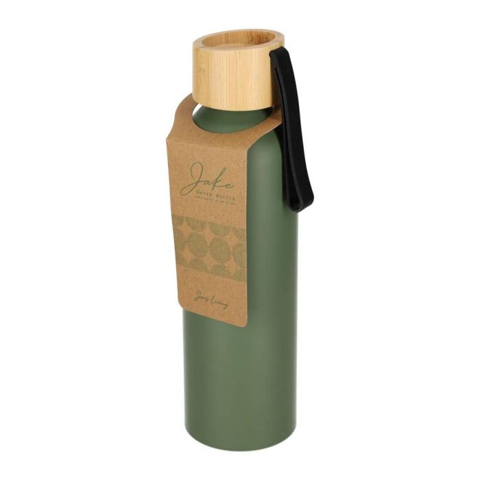 Waterfles jake gerecycled aluminium groen