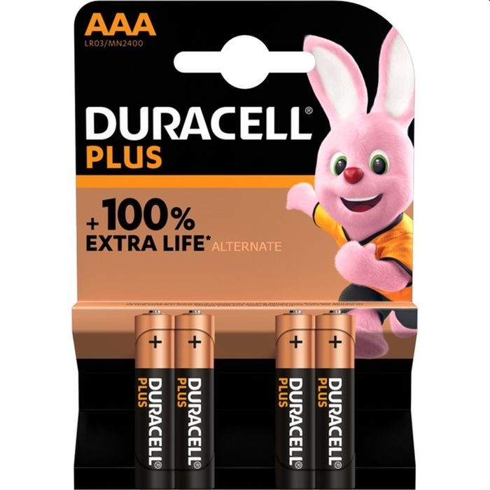 Duracell plus 100% AAA lr03 Duracell plus 100% AAA lr03