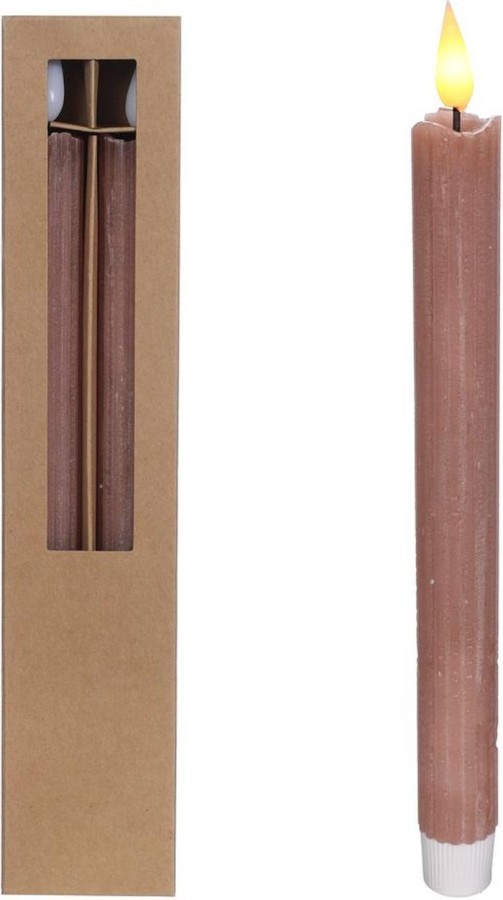 Dinerkaars Led Mauve (2 stuks)